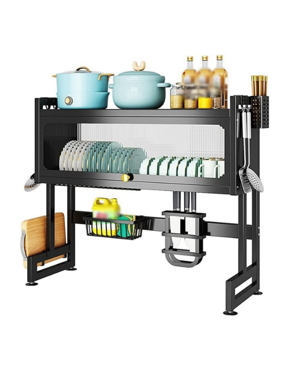 Kitchen Sink Shelf With Cabinet Door