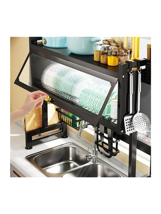 Kitchen Sink Shelf With Cabinet Door