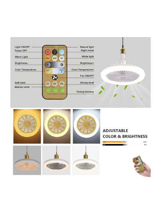 Ceiling Fan With Light Remote Control