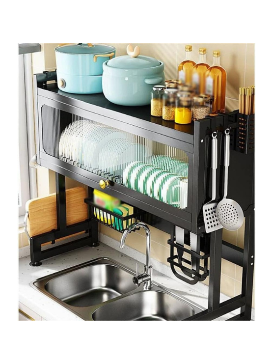 Kitchen Sink Shelf With Cabinet Door