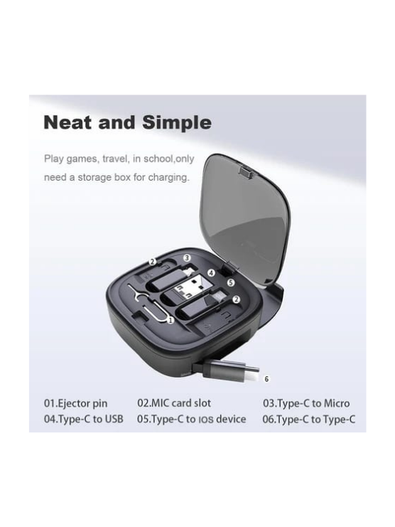 Customized Design 3 in 1 Retractable Charging Cable